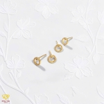 Khuyên tai vàng ta (mã KT 4247)